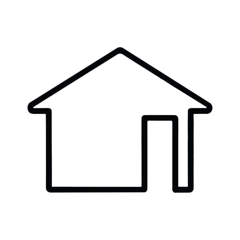 Home icon. Home Real estate icon collection Real estate, website sign, house, symbol vector