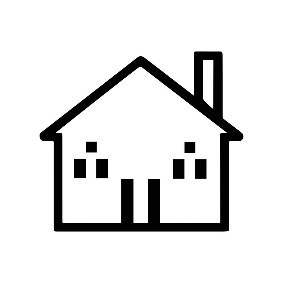 Home icon. Web homepage symbol set of house thin line icons. House icons. house, symbol vector