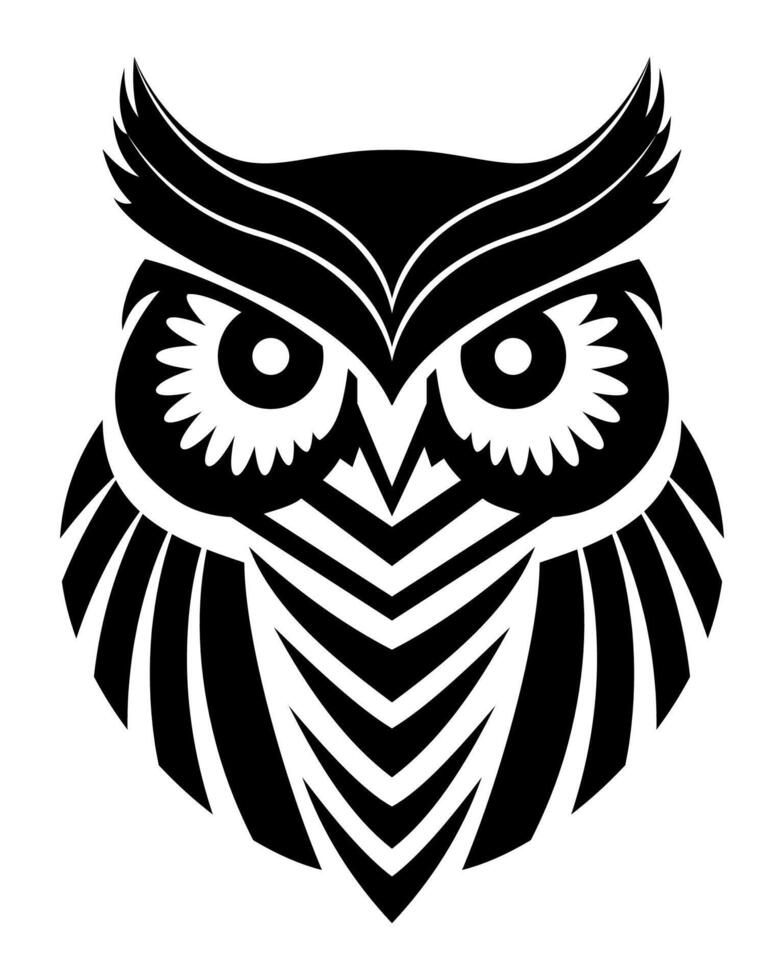 owl logo original for your business or company logotype illustration isolated on white background vector
