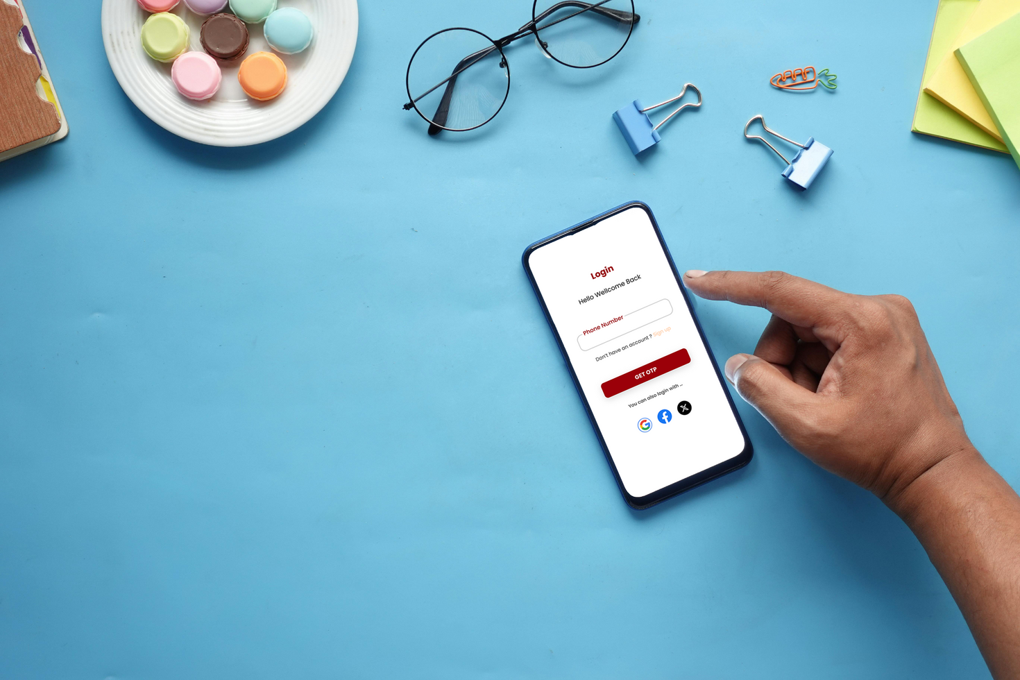 mobile using mockup psd