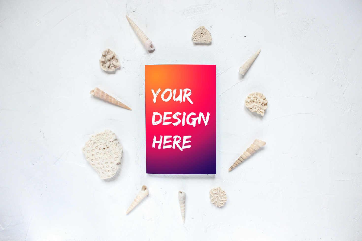 book mockup design psd