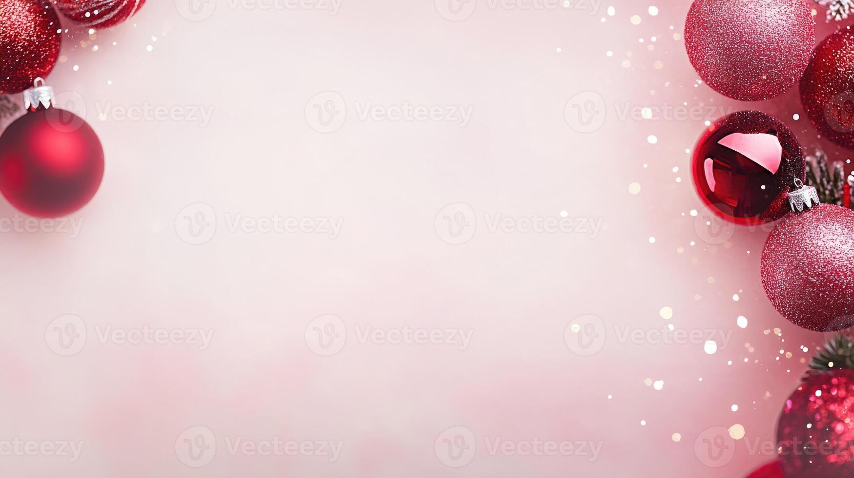 new year background with tree and blurred lights. photo