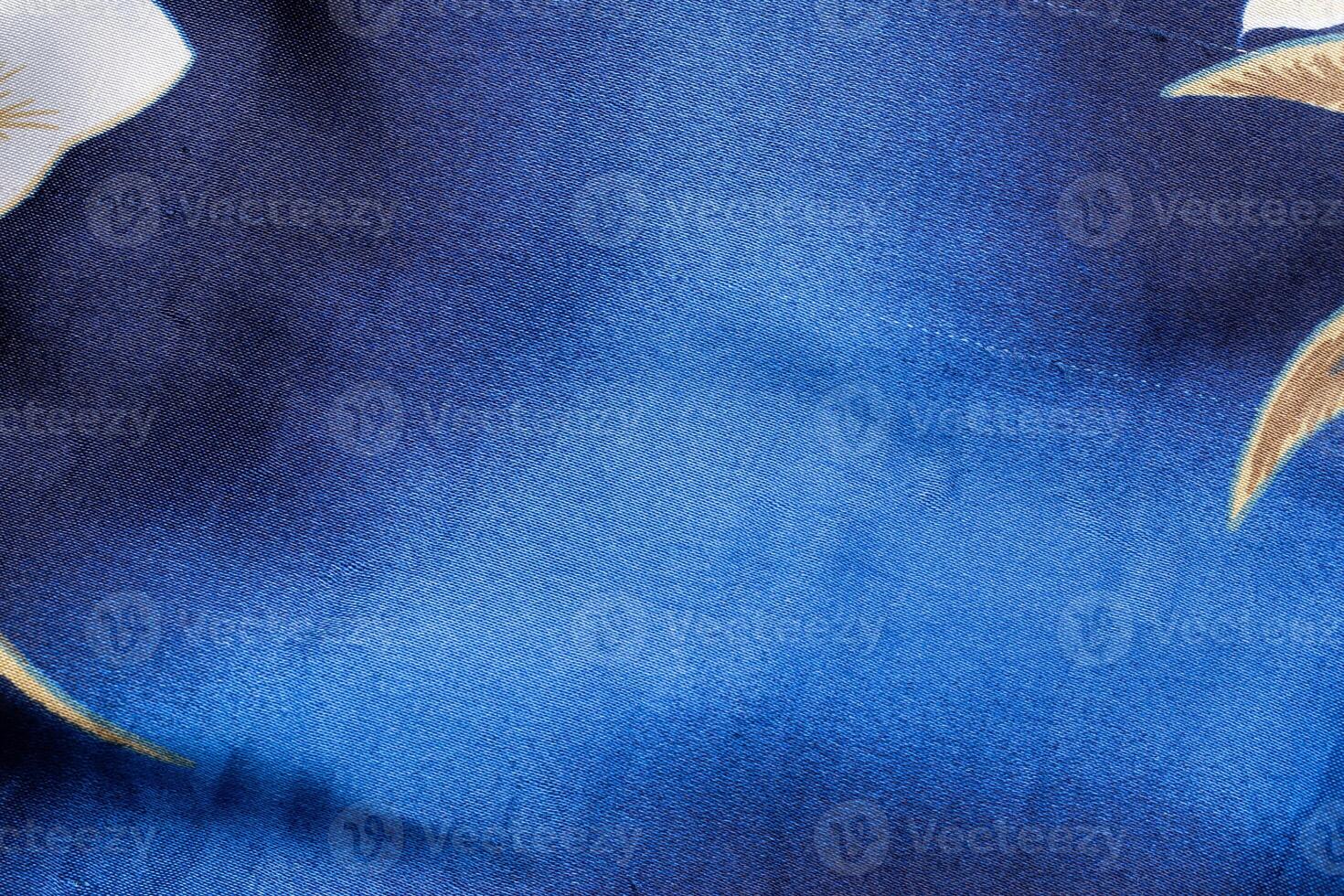 blue robe with belt, background. Macro, texture photo