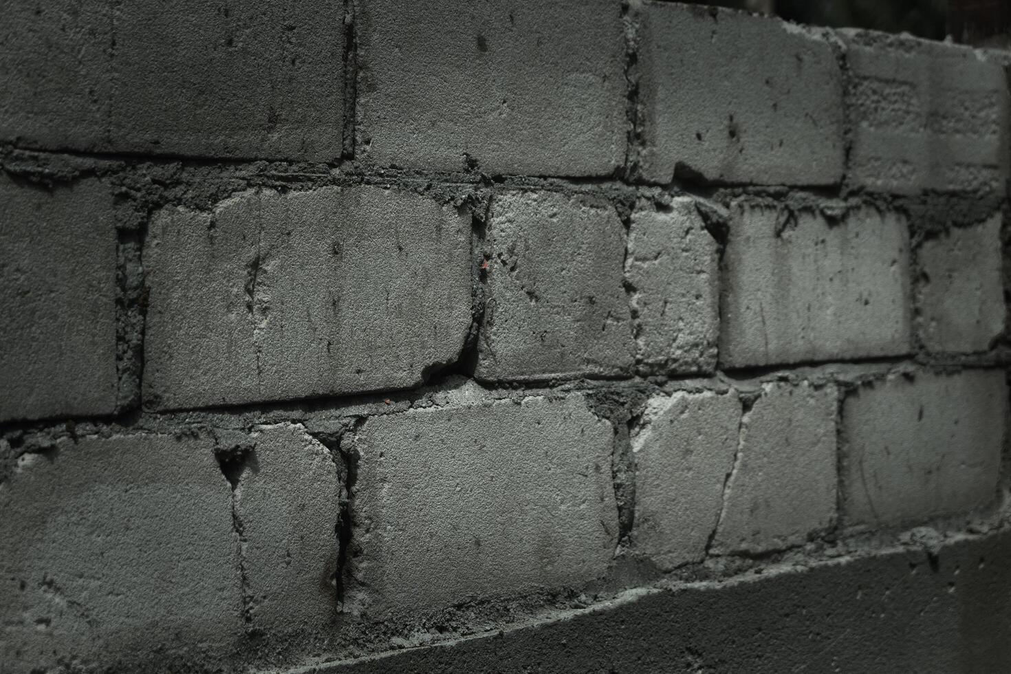abstract background texture of a gray brick wall photo