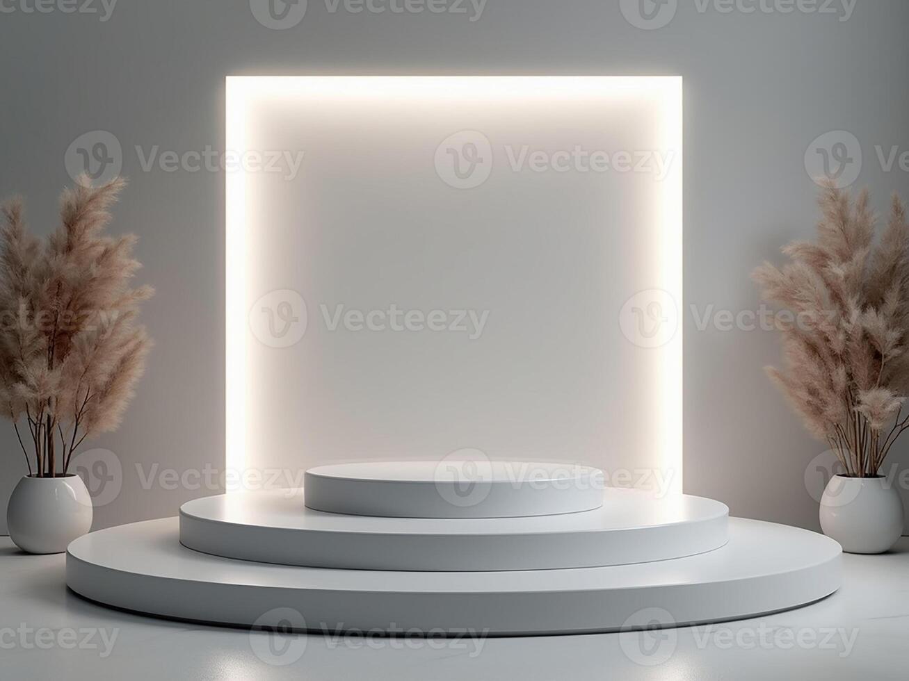 Empty podium product display photo