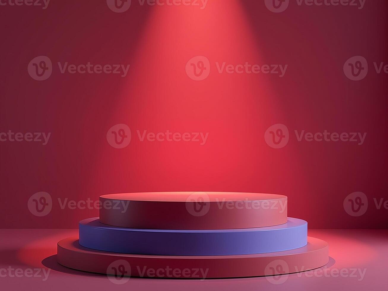 Empty podium product display photo
