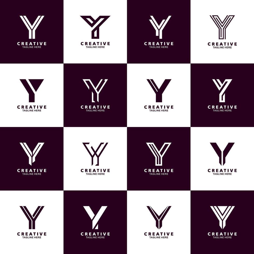 letter y logo design vector