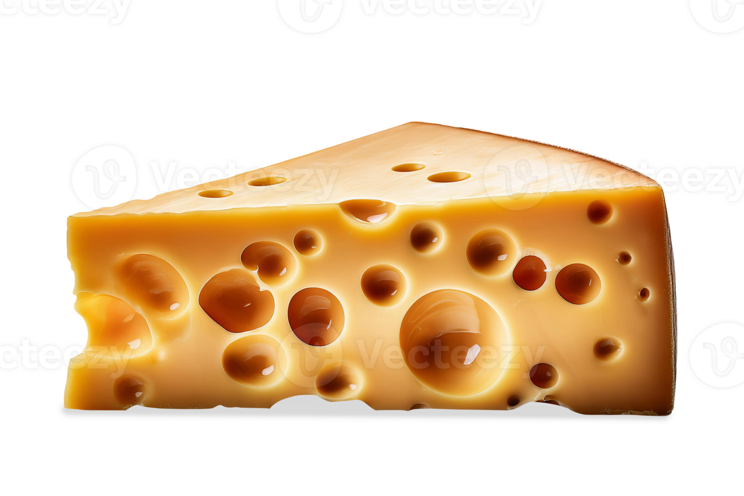 Cheese Isolated on Transparent Background Clip Art png