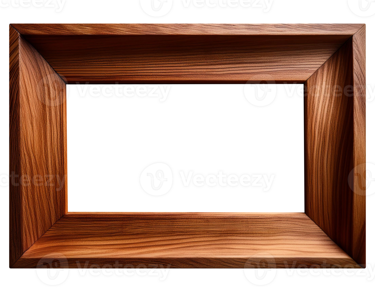 Close-Up Illustration of a Wooden Frame png