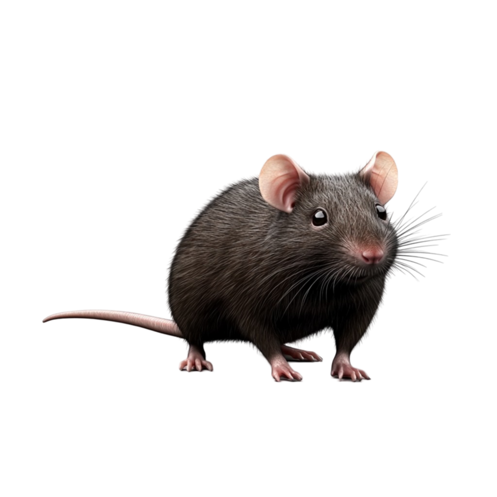 Rat Standing on Transparent Background png