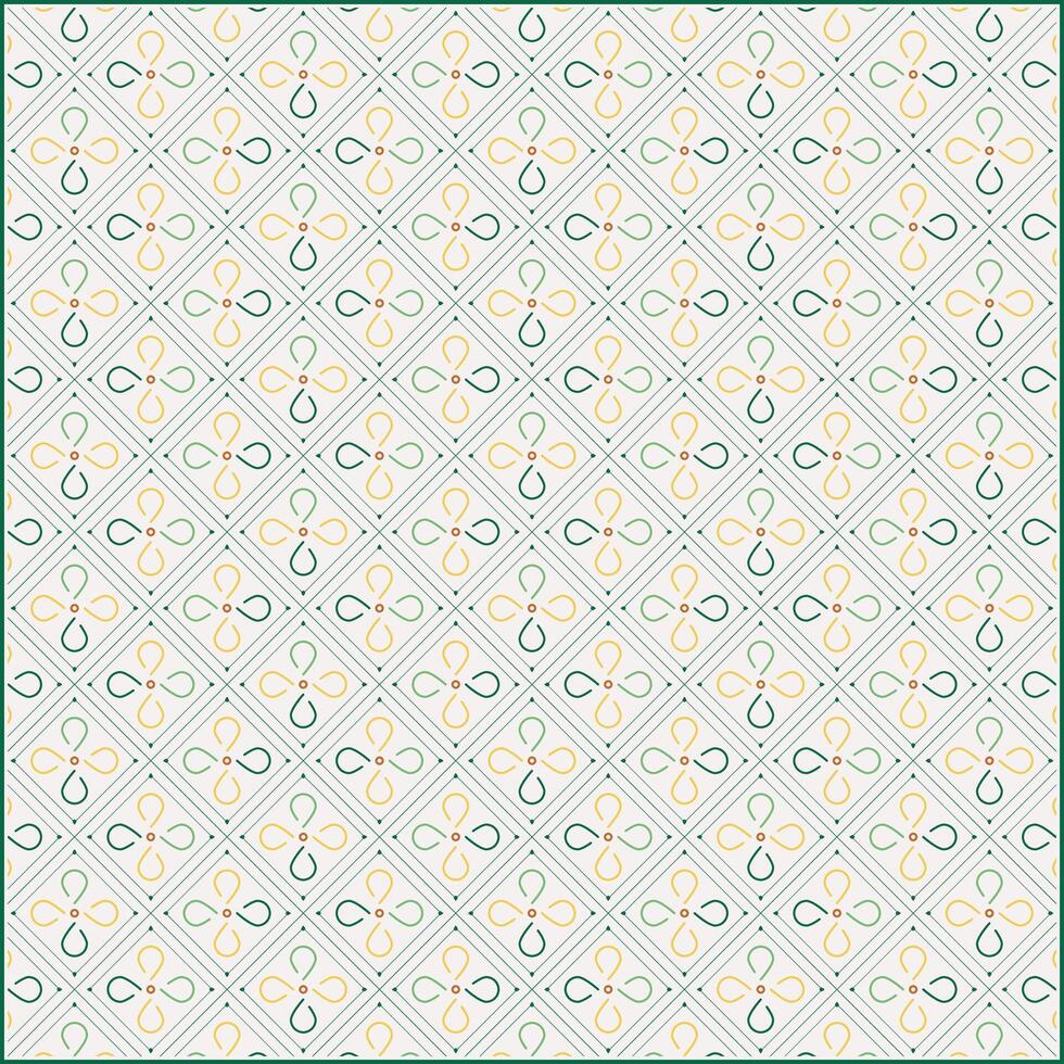 abstract pattern of colorful creative flower shape vector
