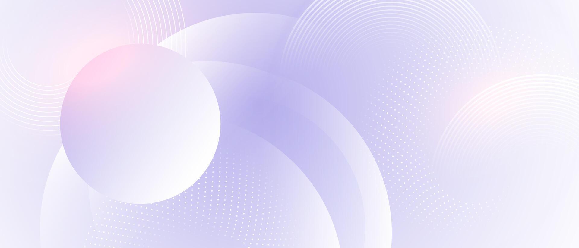 Abstract background with circles and lines vector