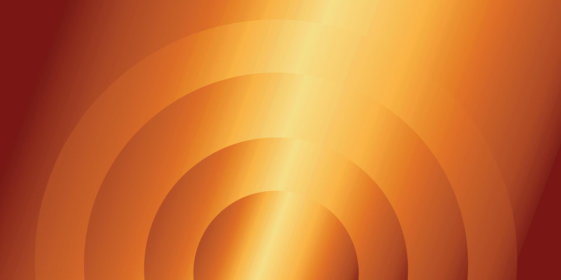 gold abstract background with circle pattern vector