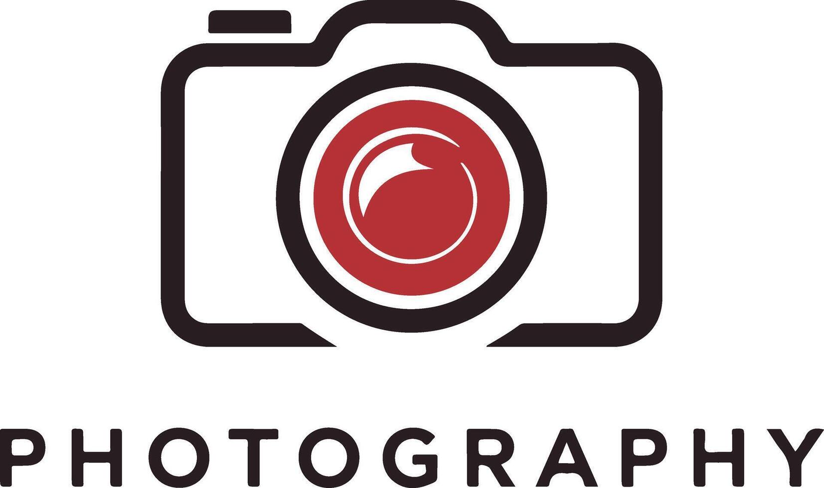 A logo for photography company vector