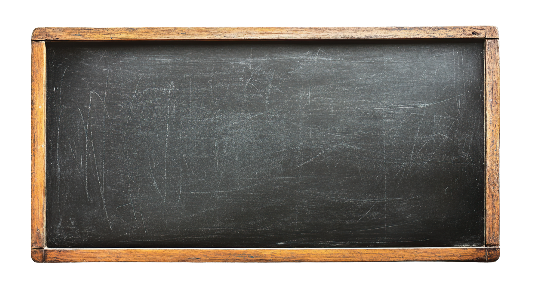 A blackboard with chalk on it png