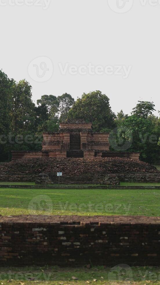 Muaro Jambi Temple, the largest Buddhist-style complex in Indonesia photo