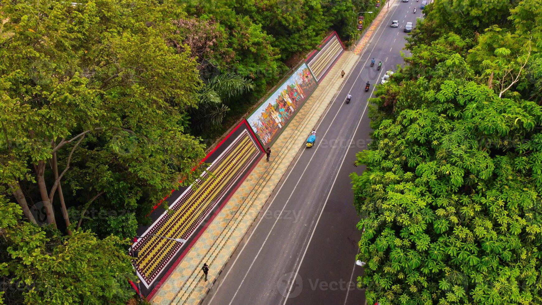 Iconic and historical landmark in bandar lampung photo