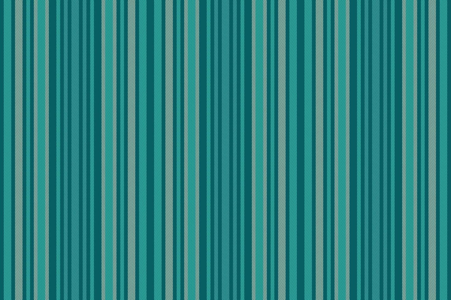 Old-fashioned lines stripe seamless, throw vertical textile . Curve background texture pattern fabric in cyan and teal colors. vector