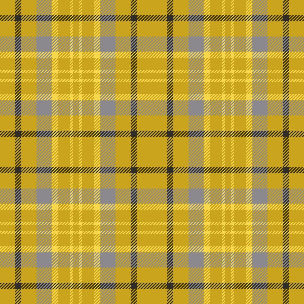 Plaid seamless pattern in orange. Check fabric texture. textile print. vector