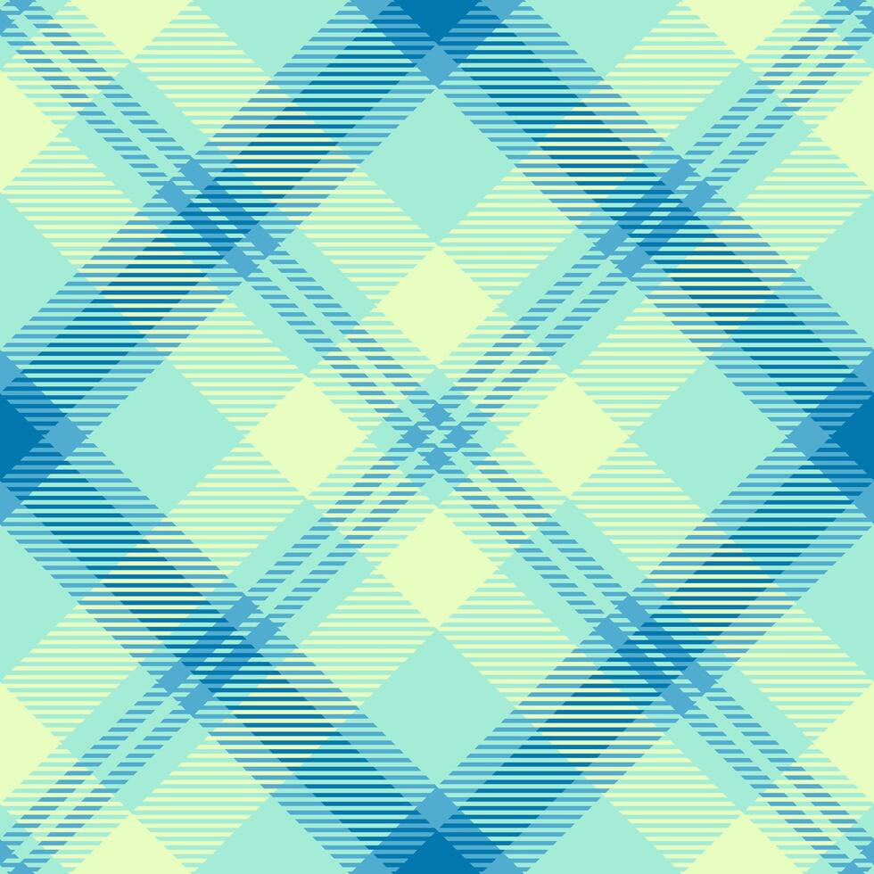 Japan texture background seamless, shape textile check tartan. Presentation pattern fabric plaid in teal and cyan colors. vector