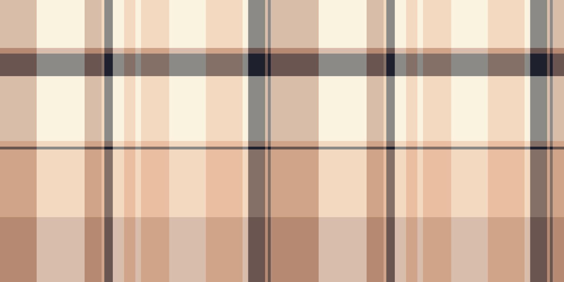 Cool pattern plaid textile, jpg check texture background. Packaging fabric seamless tartan in light and orange colors. vector