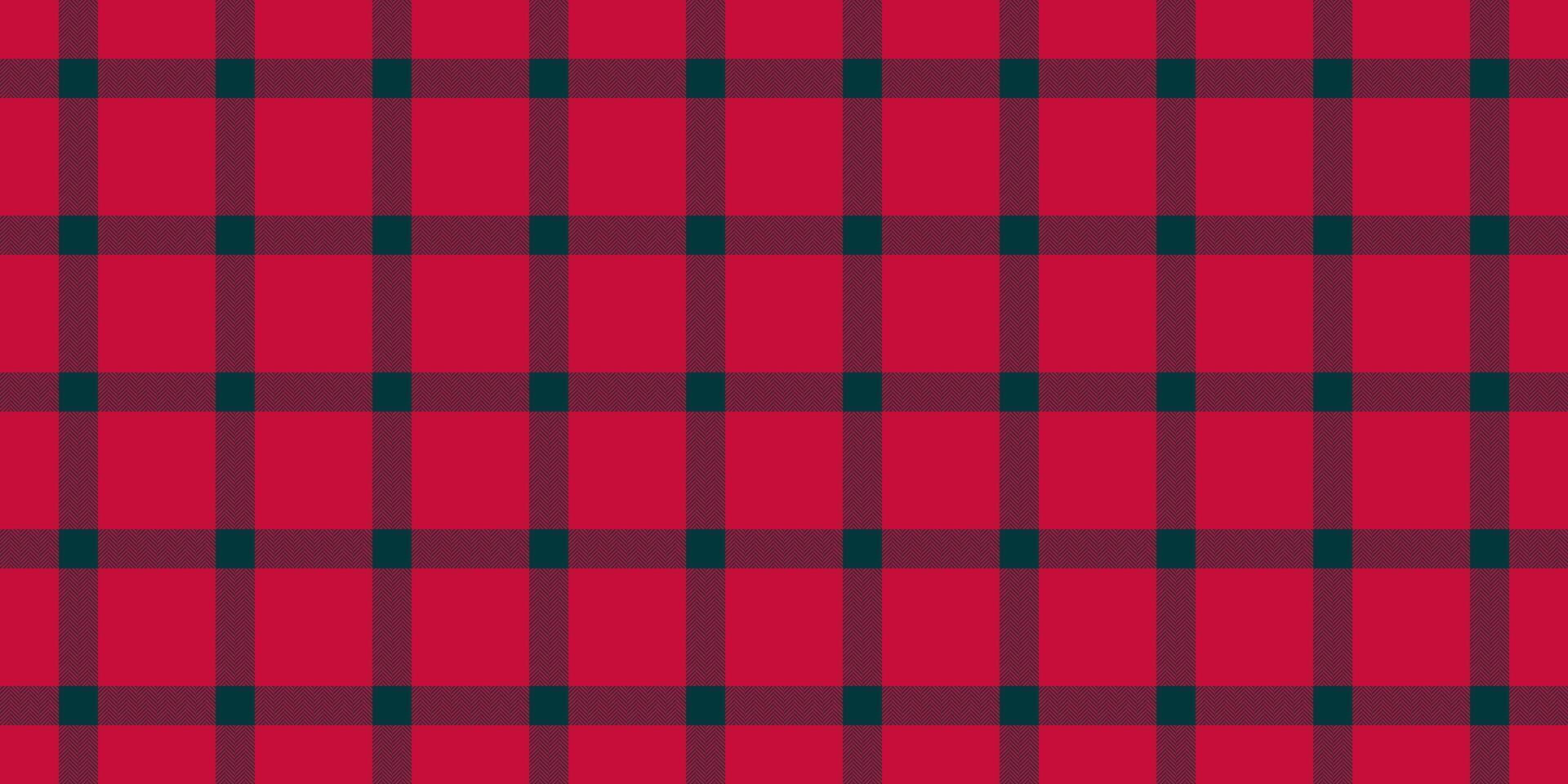 Bedding plaid check tartan, mexican pattern background texture. Close-up textile fabric seamless in red and dark colors. vector