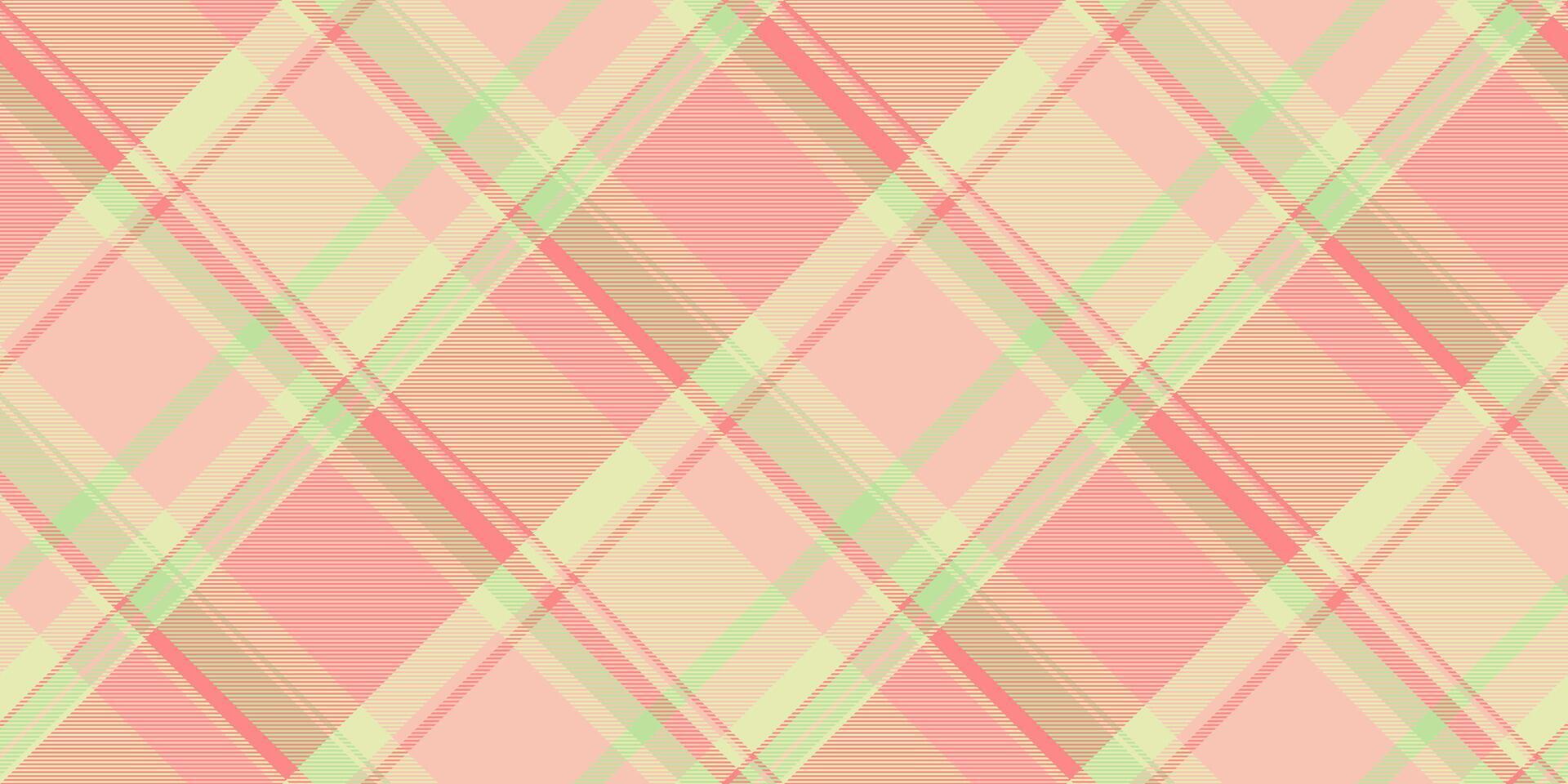 Direct texture tartan, various textile seamless check. Present background pattern fabric plaid in light and red colors. vector