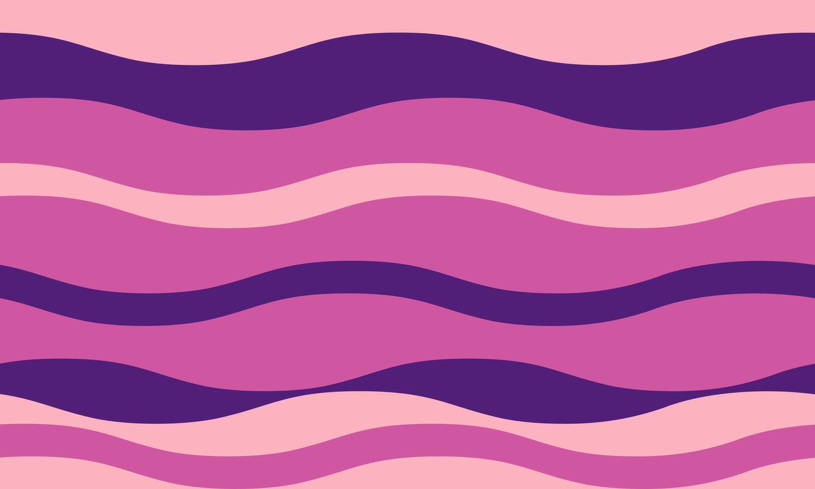 Abstract background with wavy stripes in vibrant colors, creating a rippled, liquid effect. Smooth curves and textured lines add elegance, vitality, and creativity. Ideal for wallpaper or textile. vector