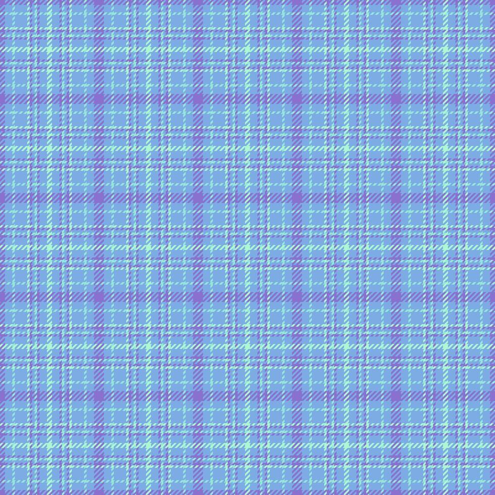 Revival seamless tartan, finish fabric plaid pattern. Thanksgiving check background textile texture in blue and indigo colors. vector