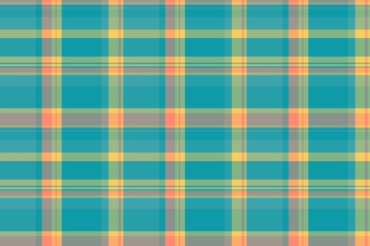Mexican pattern plaid check, performance texture fabric seamless. Tattersall textile tartan background in pastel and cyan colors. vector