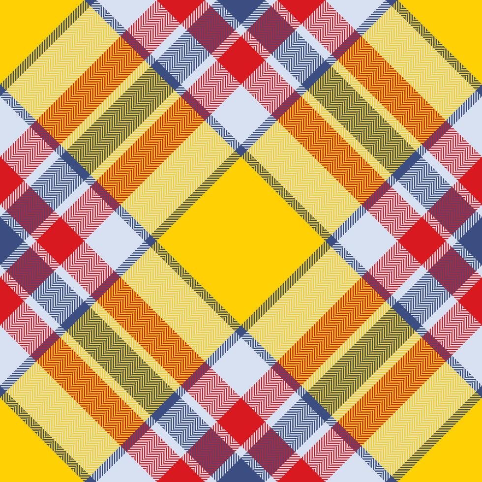 Plaid pattern . Check fabric texture. Seamless textile design for clothes, paper print. vector