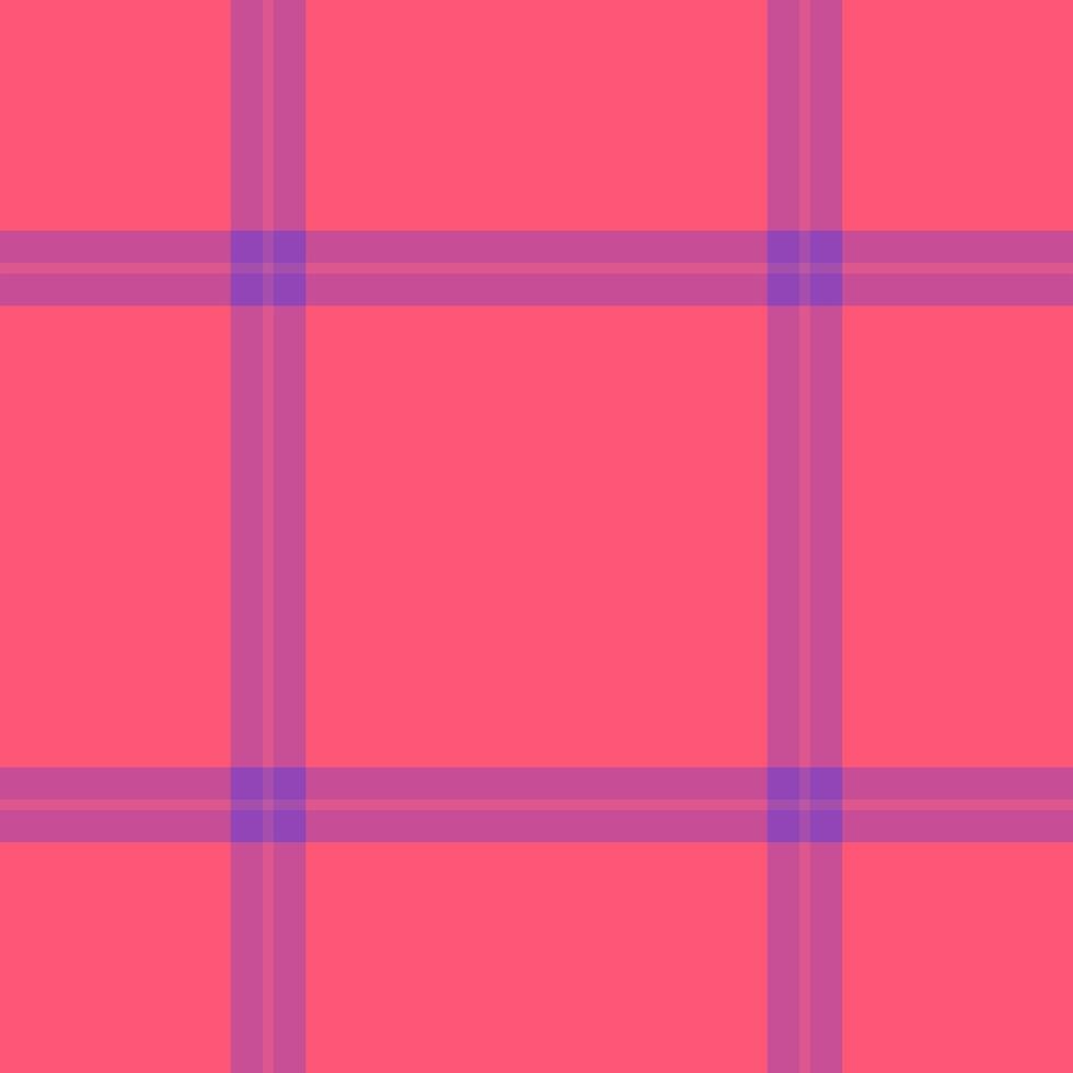 Awesome pattern plaid background, ragged tartan textile fabric. Dye texture seamless check in pink and red colors. vector