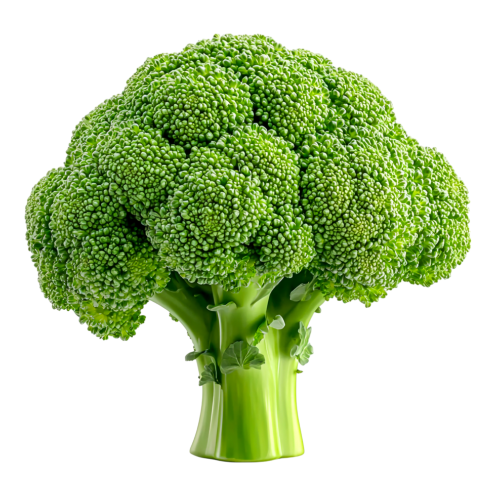 Fresh Broccoli with Vibrant Green Color png