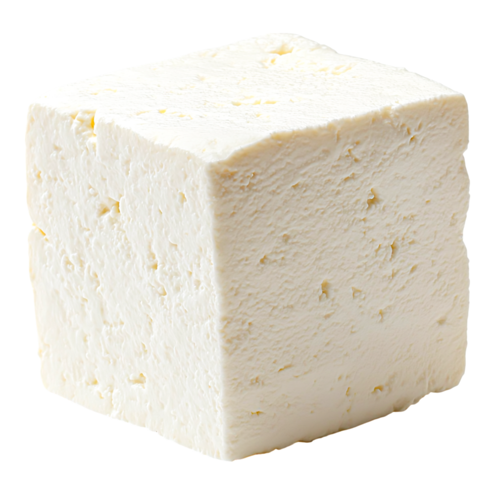 Fresh White Cheese Block png