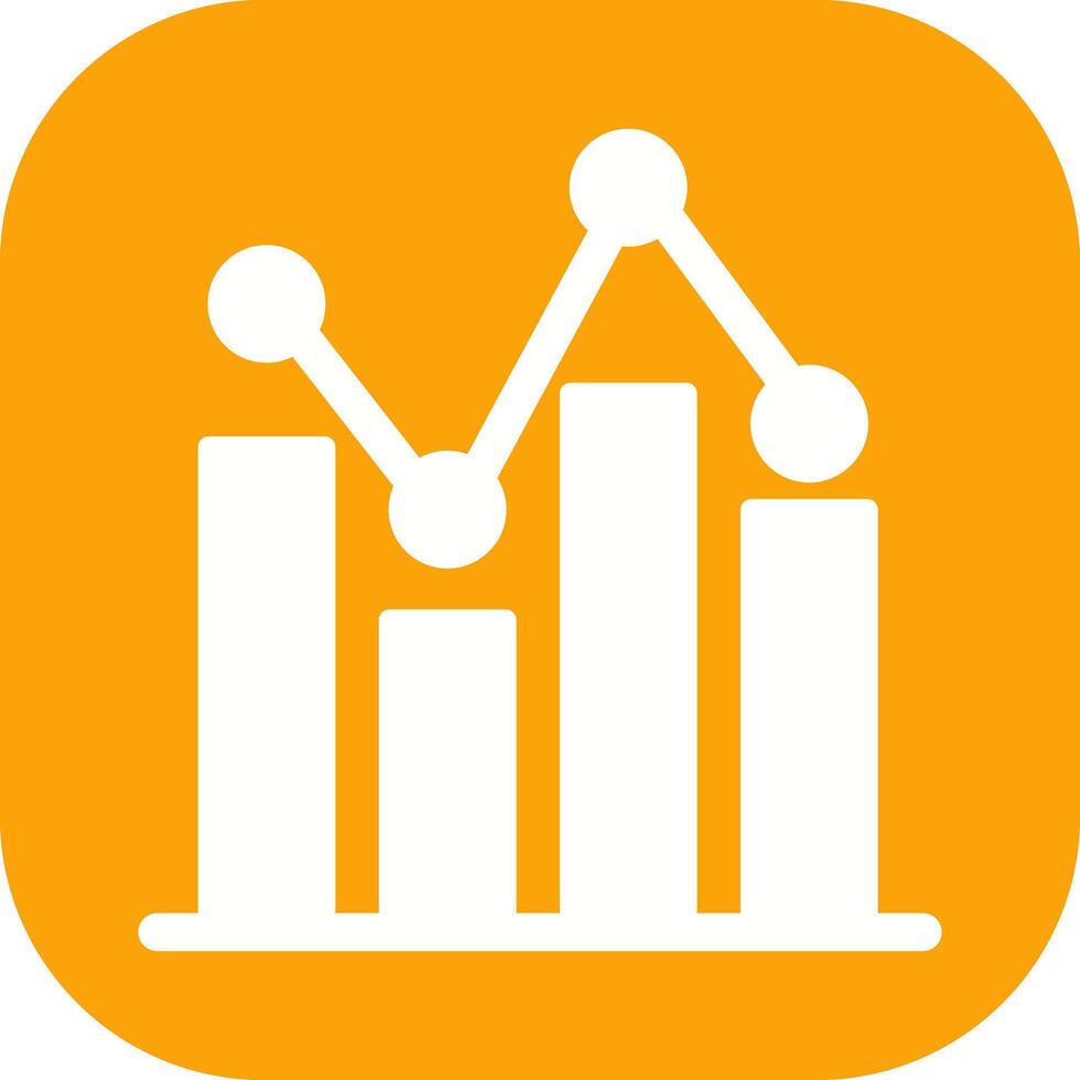 Bar Chart Icon Design vector
