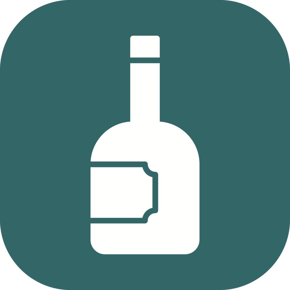 Wine Bottle Icon Design vector