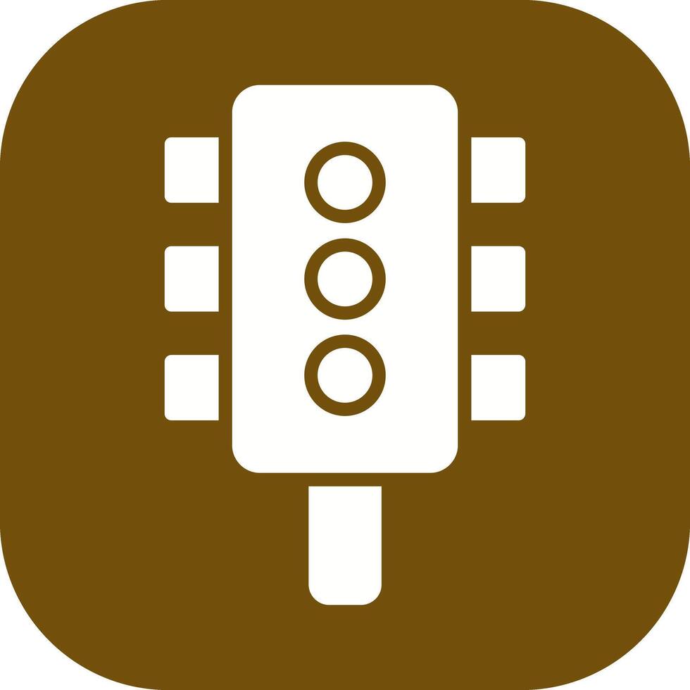 Traffic Light Icon Design vector