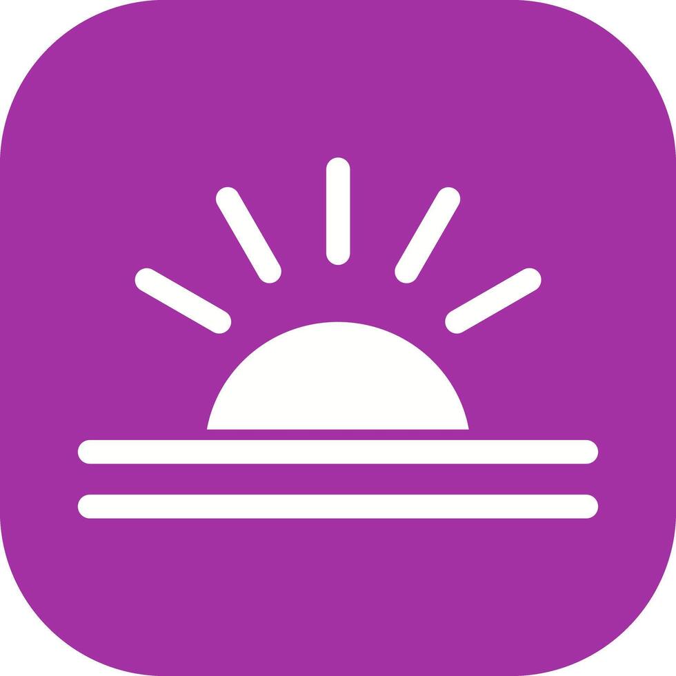 Sunrise Icon Design vector