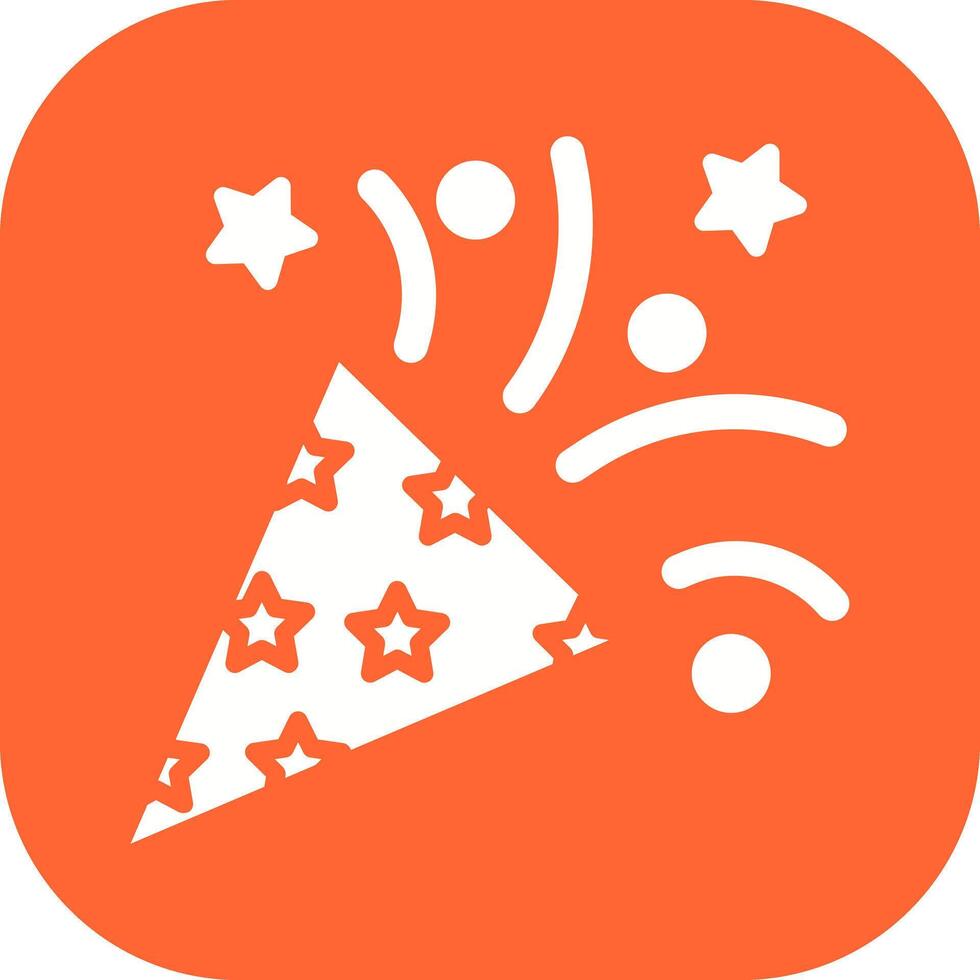 Confetti Icon Design vector