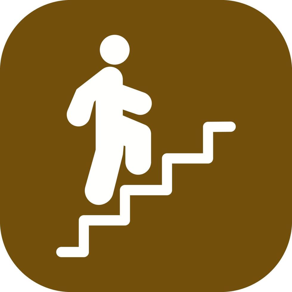 Career Ladder Icon Design vector