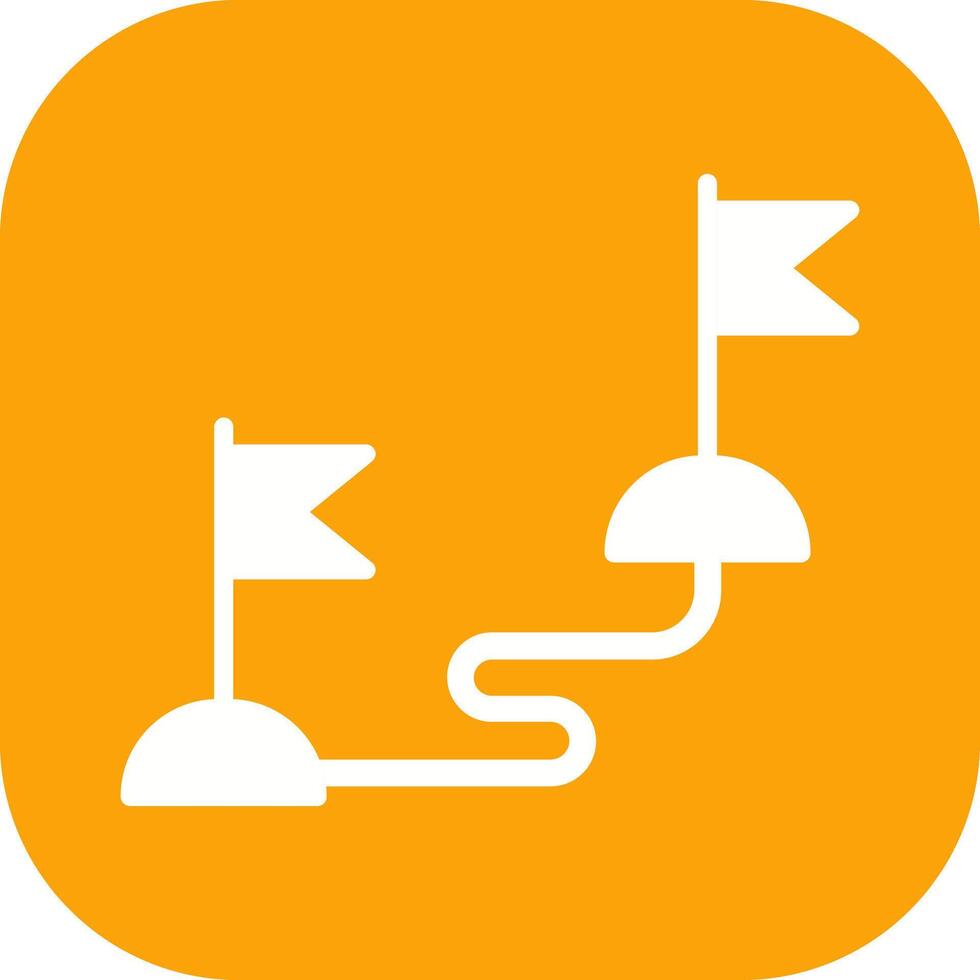 Milestones Icon Design vector