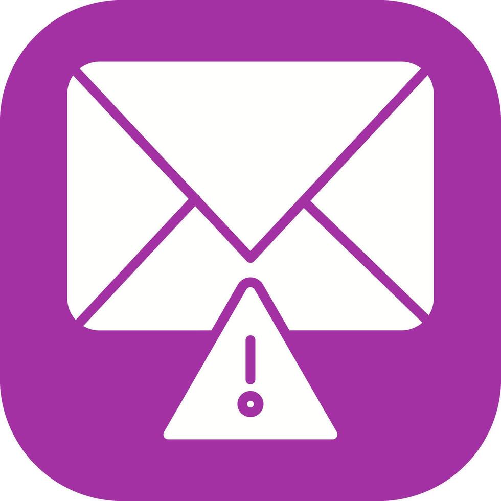 Message Alert Icon Design vector