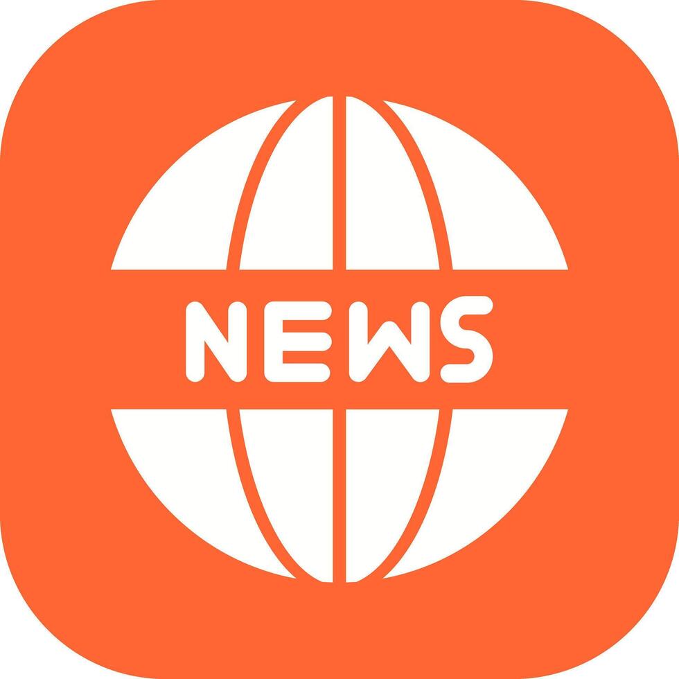 News Website Icon Design vector