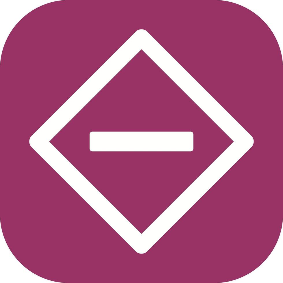 Minus Sign Icon Design vector