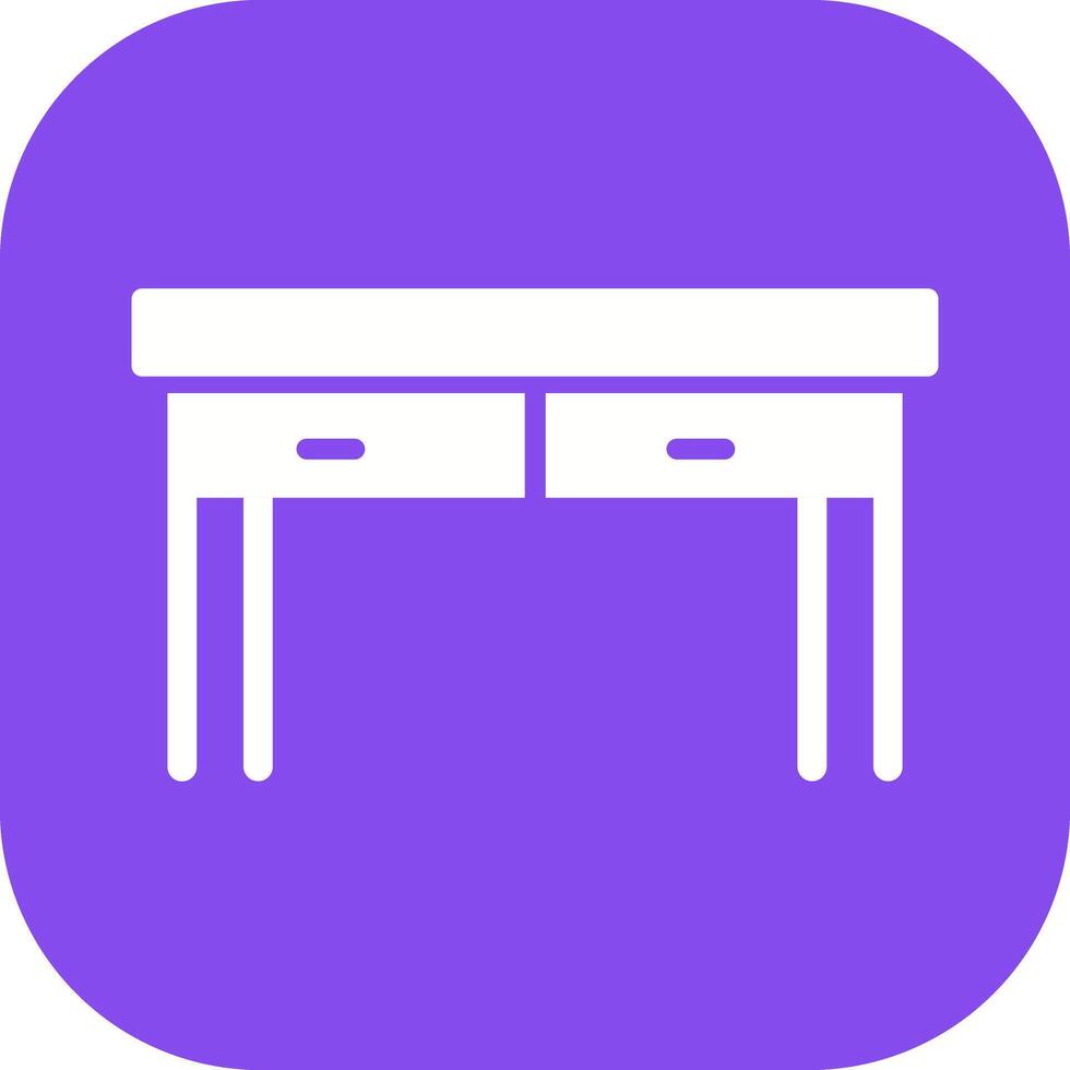 Table Icon Design vector