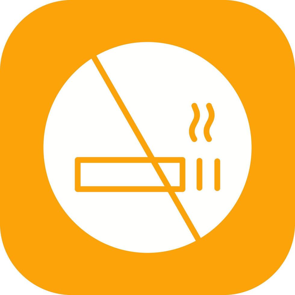 No Smoking Sign Icon Design vector
