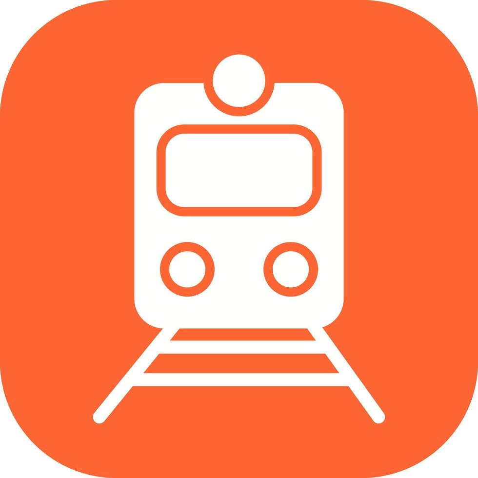 Railway Car Icon Design vector