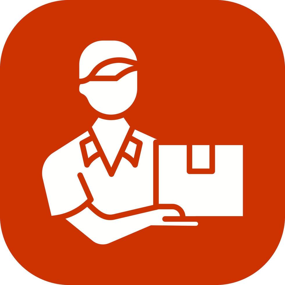 Courier Icon Design vector