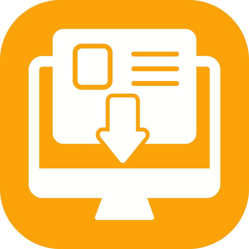 Landing Page Icon Design vector