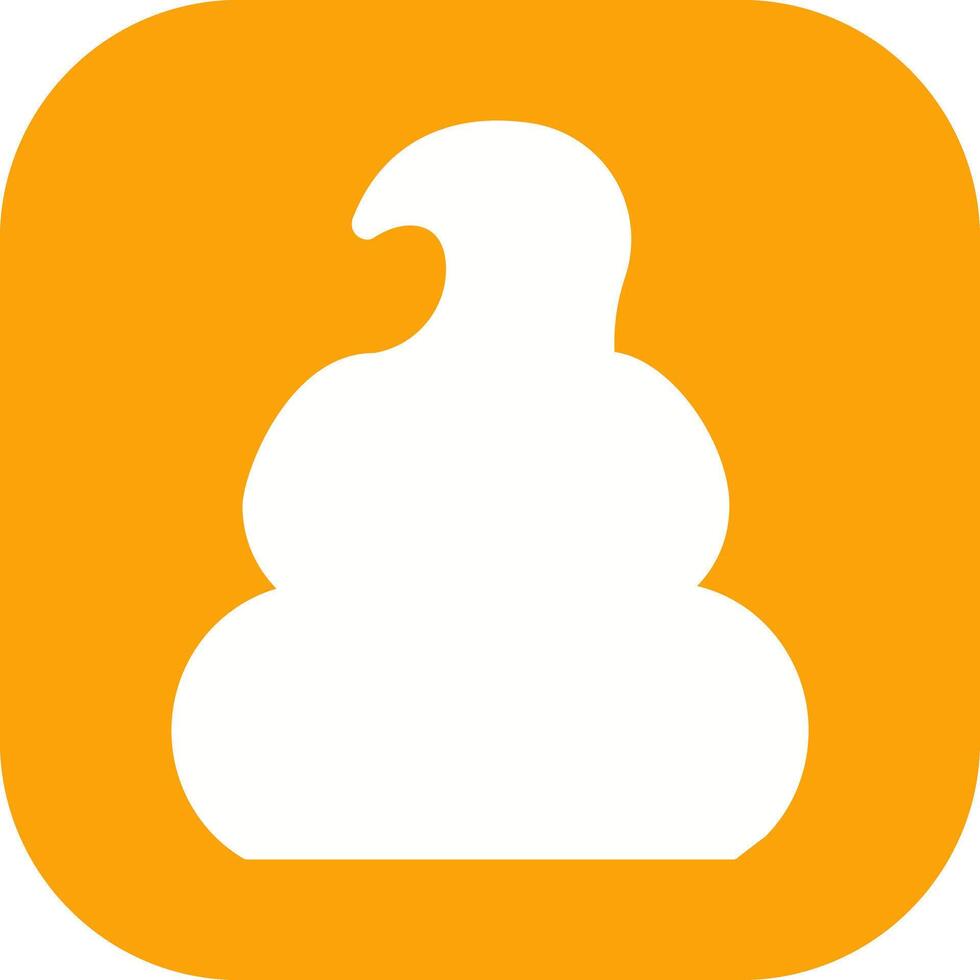Pile of Poo Icon Design vector